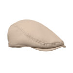 Newsboy-Kappe 235 g/m² Braun als Werbeartikel mit Logodruck