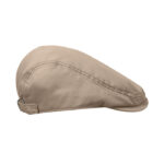 Newsboy-Kappe 235 g/m² Braun von oben