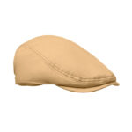 Newsboy-Kappe 235 g/m² Braun als Werbeartikel mit Logodruck