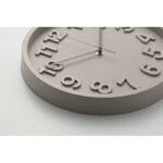 Wanduhr aus PP – Rückansicht