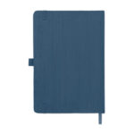 DIN A5 Notizbuch RPET Blau, Seitenansicht