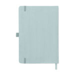 DIN A5 Notizbuch RPET Blau, Seitenansicht