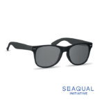 SEAQUAL®-Sonnenbrille Schwarz als Werbeartikel mit Logodruck