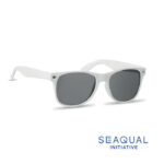 SEAQUAL®-Sonnenbrille Weiß als Werbeartikel mit Logodruck