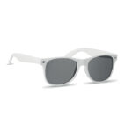 SEAQUAL®-Sonnenbrille Weiß, geöffnet dargestellt