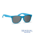 SEAQUAL®-Sonnenbrille Blau als Werbeartikel mit Logodruck