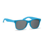 SEAQUAL®-Sonnenbrille Blau, geöffnet dargestellt