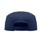 Military Cap 260 g/m² Blau, geöffnet dargestellt
