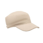 Military Cap 260 g/m² Braun als Werbeartikel mit Logodruck