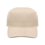 Military Cap 260 g/m² Braun von oben