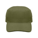 Military Cap 260 g/m² Gruen von oben
