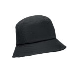 Bucket Hut 220g/m² Schwarz, Rückansicht