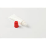Vegane Lipgloss-Creme Rot, Detailaufnahme des Materials