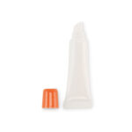 Vegane Lipgloss-Creme Orange, Rückansicht