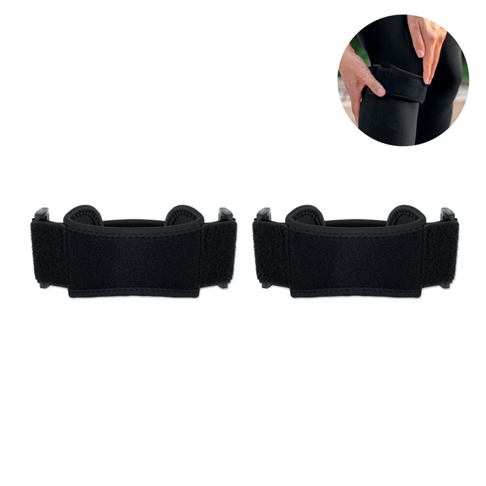 Kniebandage 2er-Set Kniebandage 2er-Set als Werbeartikel mit Logodruck