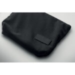Kosmetiktasche Kord-Polyester Schwarz, Detailaufnahme des Materials