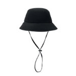 Fisherman-Hat Schwarz als Werbeartikel mit Logodruck