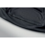 Kühlende Sport-Beanie Schwarz, Detailaufnahme des Materials