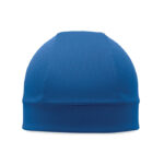 Kühlende Sport-Beanie Blau von oben