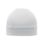 Kühlende Sport-Beanie Weiß von oben