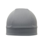 Kühlende Sport-Beanie Grau von oben