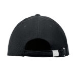 Baseball Kappe 5 Panels Cord Schwarz, geöffnet dargestellt