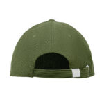 Baseball Kappe 5 Panels Cord Gruen, geöffnet dargestellt