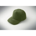 Baseball Kappe 5 Panels Cord – mit markiertem Druckbereich für Ihr Logo