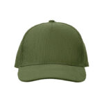 Baseball Kappe 5 Panels Cord Gruen von oben