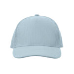 Baseball Kappe 5 Panels Cord Blau von oben