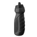 Sport-Trinkflasche 700ml Schwarz, Rückansicht