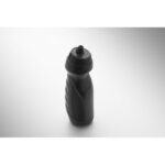 Sport-Trinkflasche 700ml Schwarz, Detailaufnahme des Materials