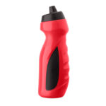 Sport-Trinkflasche 700ml Rot, geöffnet dargestellt