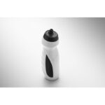 Sport-Trinkflasche 700ml Weiß, Detailaufnahme des Materials