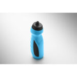 Sport-Trinkflasche 700ml Blau, Detailaufnahme des Materials