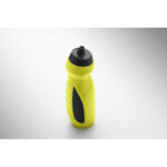 Sport-Trinkflasche 700ml Gelb, Detailaufnahme des Materials