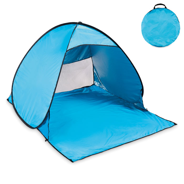 Strandzelt 190T Polyester Strandzelt 190T Polyester als Werbeartikel mit Logodruck