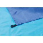 Strandmatte 210T Polyester Blau im praktischen Einsatz