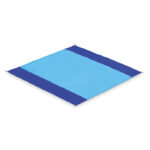 Strandmatte 210T Polyester Blau von oben