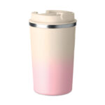 Doppelwandiger Becher 350 ml Rosa als Werbeartikel mit Logodruck