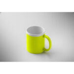 Keramikbecher 300 ml Gelb, Detailaufnahme des Materials