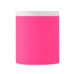 Keramikbecher 300 ml Rosa, Seitenansicht