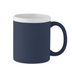 Keramikbecher 300 ml Blau als Werbeartikel mit Logodruck