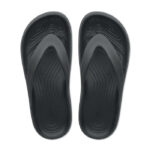 Zehensandalen Größe 40/41 Schwarz, Rückansicht