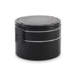 Lunchbox PP 950 ml Schwarz als Werbeartikel mit Logodruck