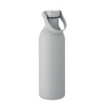 Einwandige Trinkflasche 500 ml Grau als Werbeartikel mit Logodruck