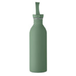 Einwandige Trinkflasche 500 ml Gruen, Detailaufnahme des Materials