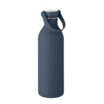 Einwandige Trinkflasche 500 ml Blau als Werbeartikel mit Logodruck