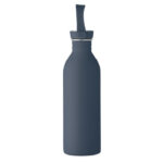 Einwandige Trinkflasche 500 ml Blau, Detailaufnahme des Materials