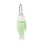 Aloe-Vera-Gel 50 ml in PET-Flasche mit Karabiner als Werbeartikel